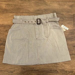 American Eagle High Waisted Striped Skirt NWT